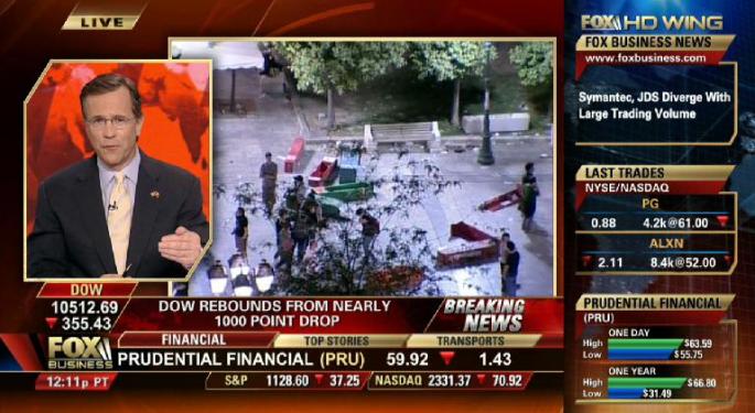 Fox Business Network Anchor David Asman Reflects On Today's Market Free Fall 